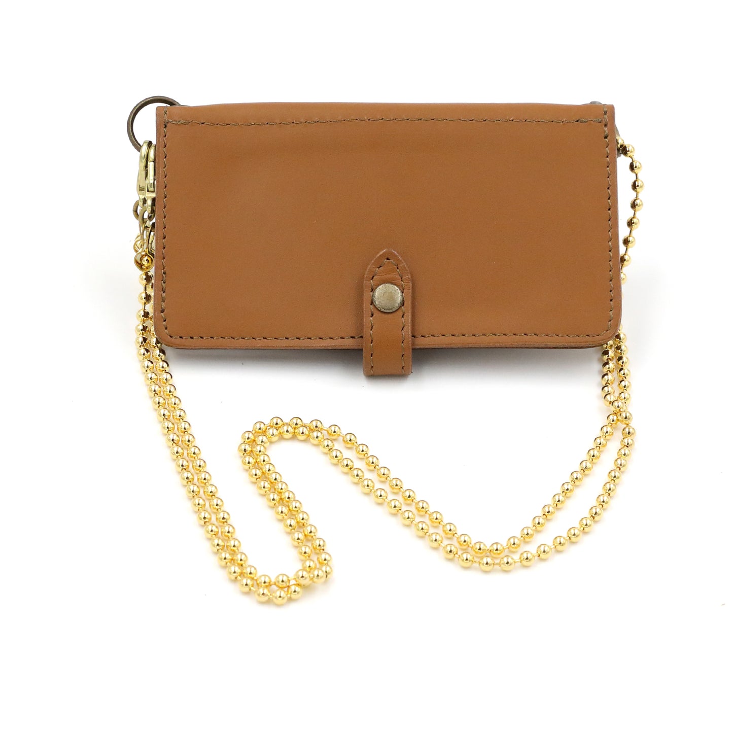 MOQUIP MOBILE CASE-M galuchat BROWN×UMBER