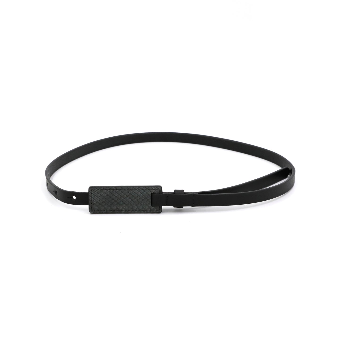 MOQUIP BELT python BLACK