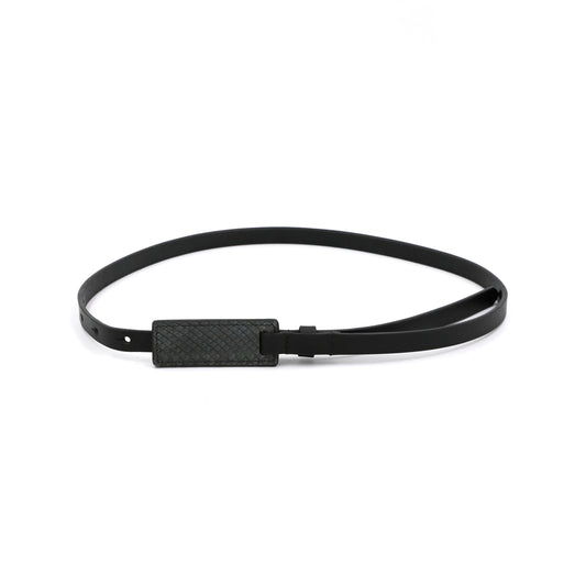 MOQUIP BELT python BLACK