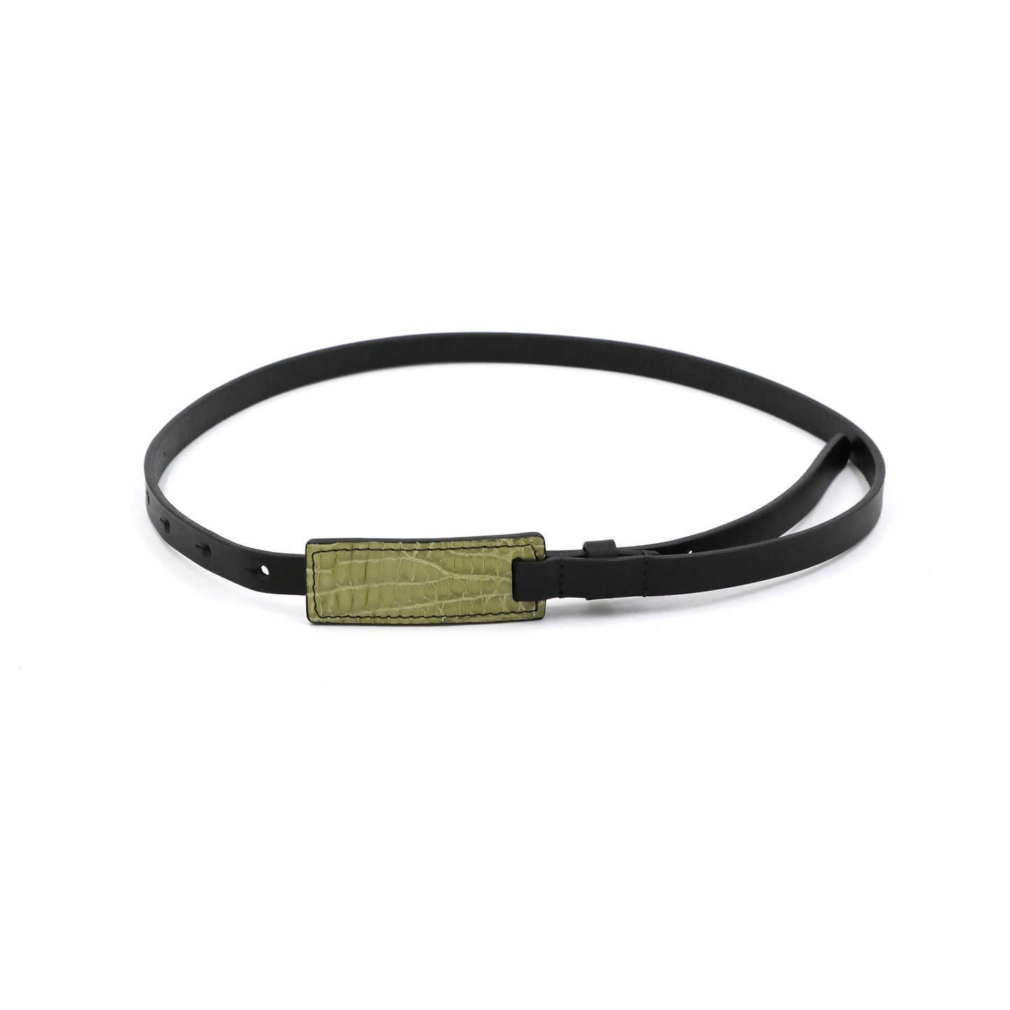 MOQUIP BELT crocodile GREEN