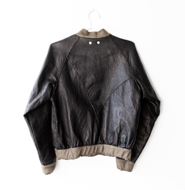MOQUIP BOMBER-JACKET oh deer! BLACK