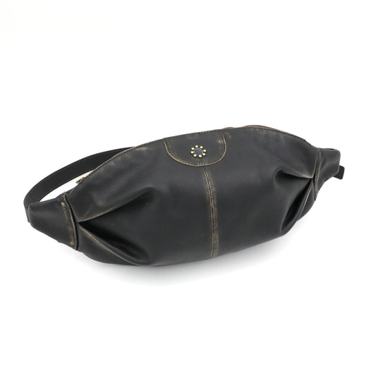 MOQUIP SLING BAG drop pigment BLACK