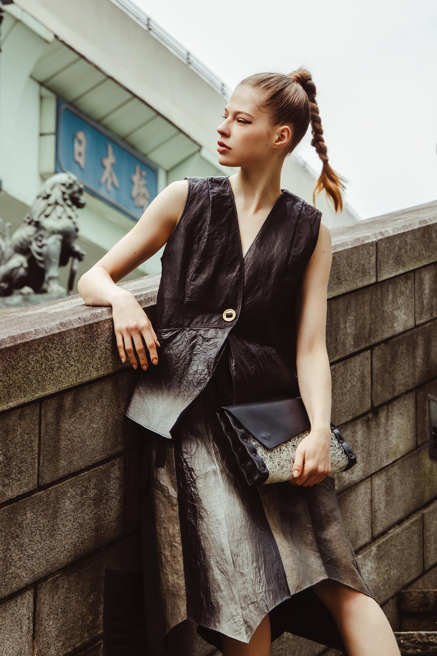 MOQUIP GILET shade BLACK