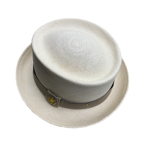 MOQUIP HAT drop NATURAL×BEIGE