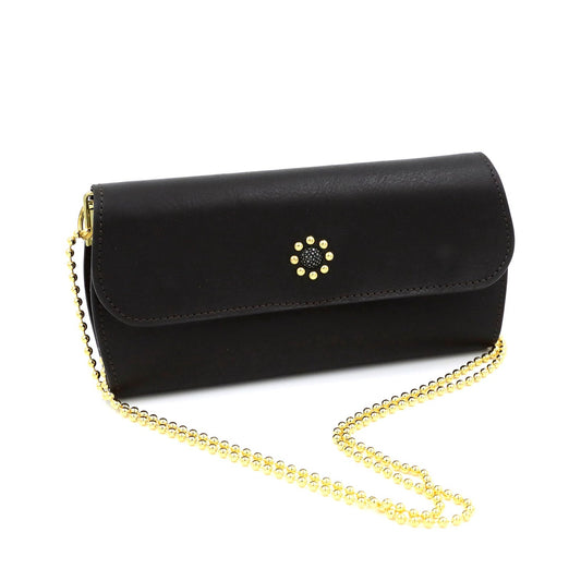 MOQUIP CLUTCH WALLET drop BLACK