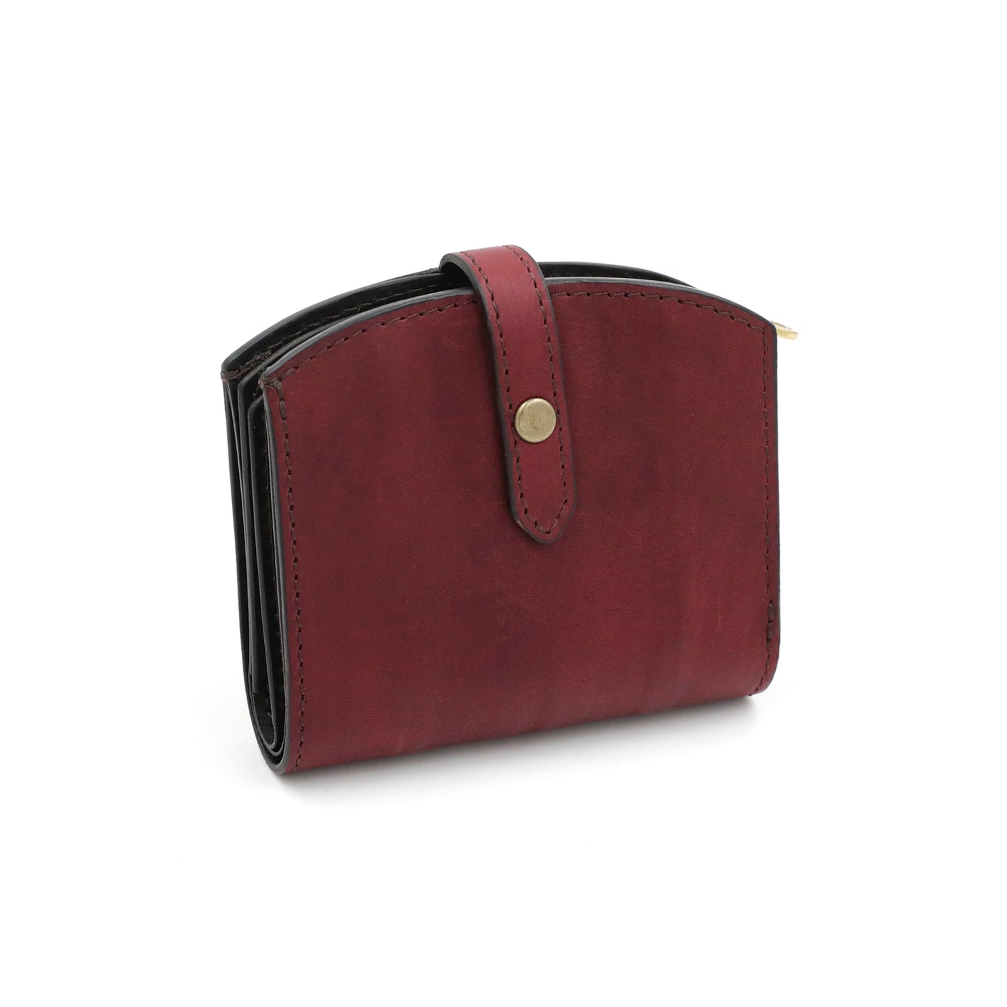 MOQUIP THUMB WALLET galuchat WINE