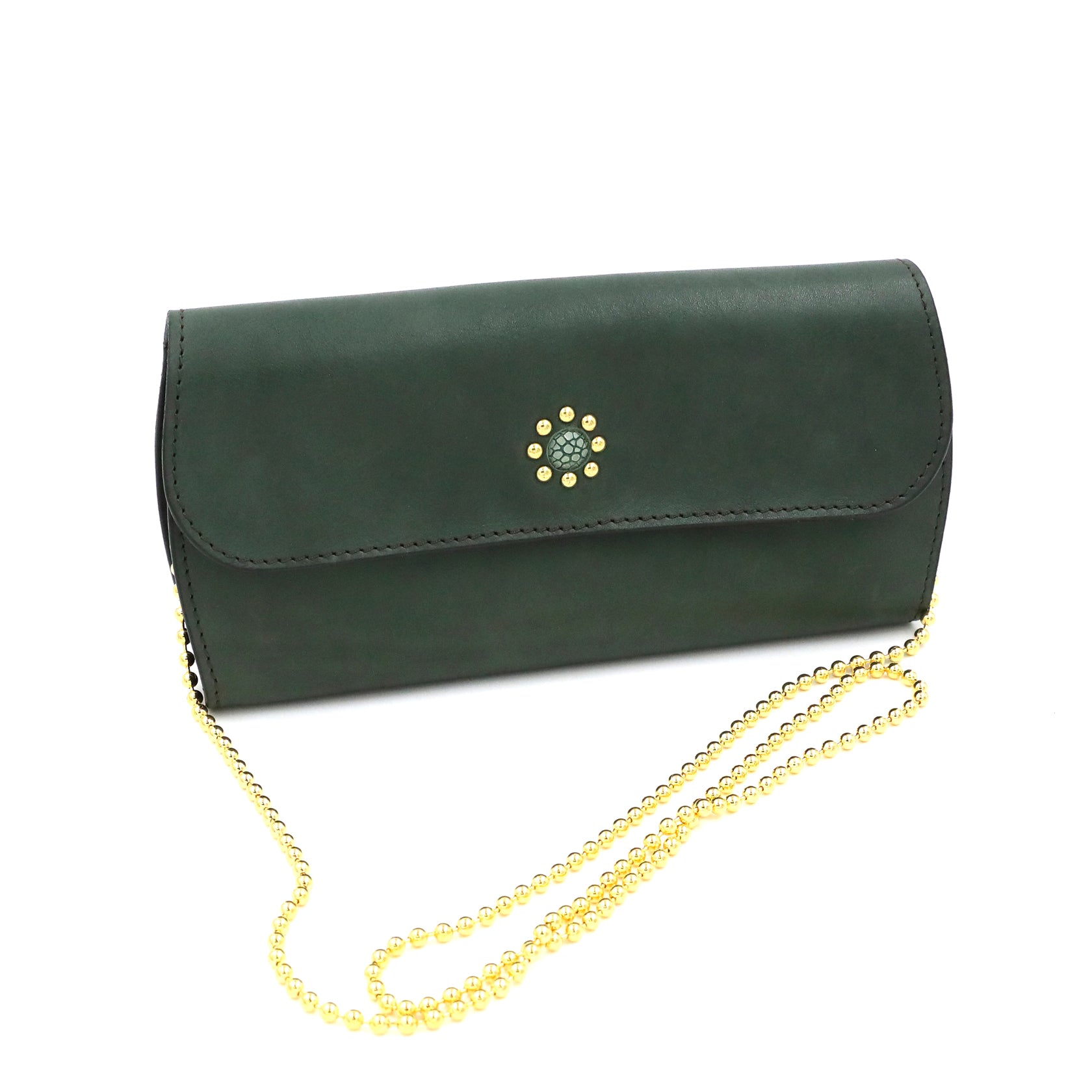 MOQUIP CLUTCH WALLET drop GREEN