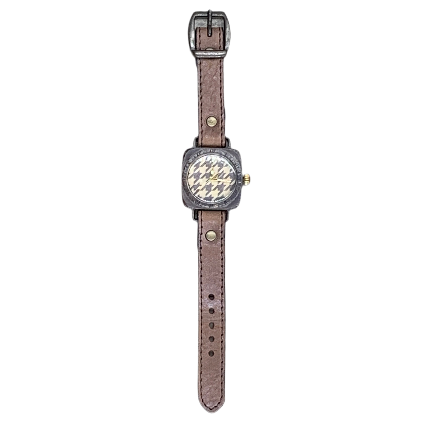MOQUIP WATCH pied de poule D.BROWN