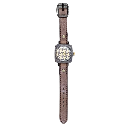 MOQUIP WATCH pied de poule D.BROWN