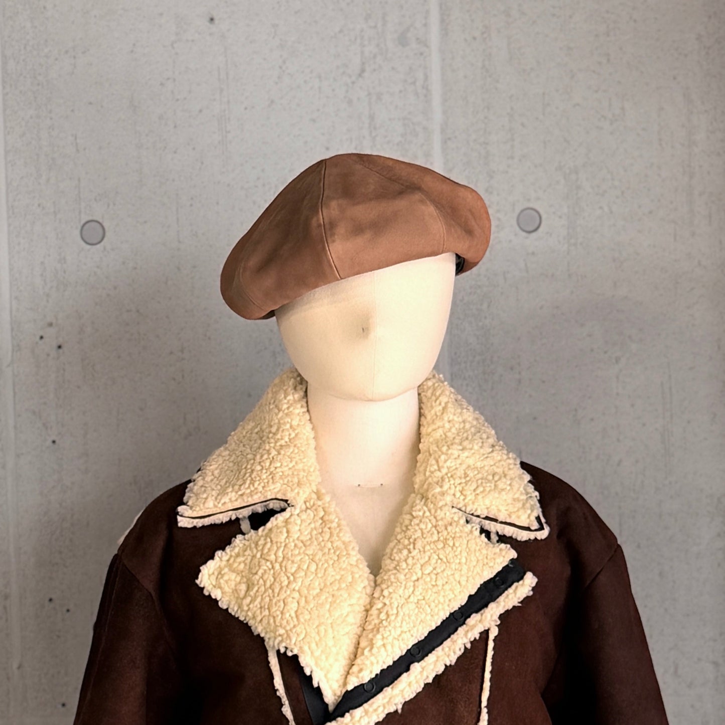 MOQUIP CHECKERD belet  L.BROWN