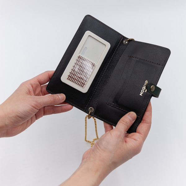 ATSU×MOQUIP MOBILE CASE moni BLACK-L