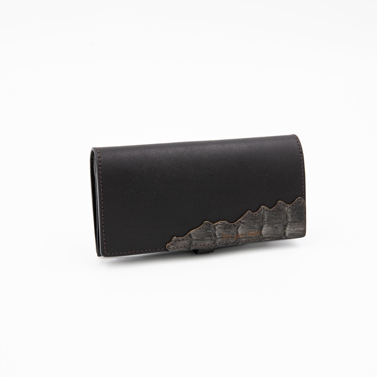 MOQUIP LONG WALLET see you BLACK