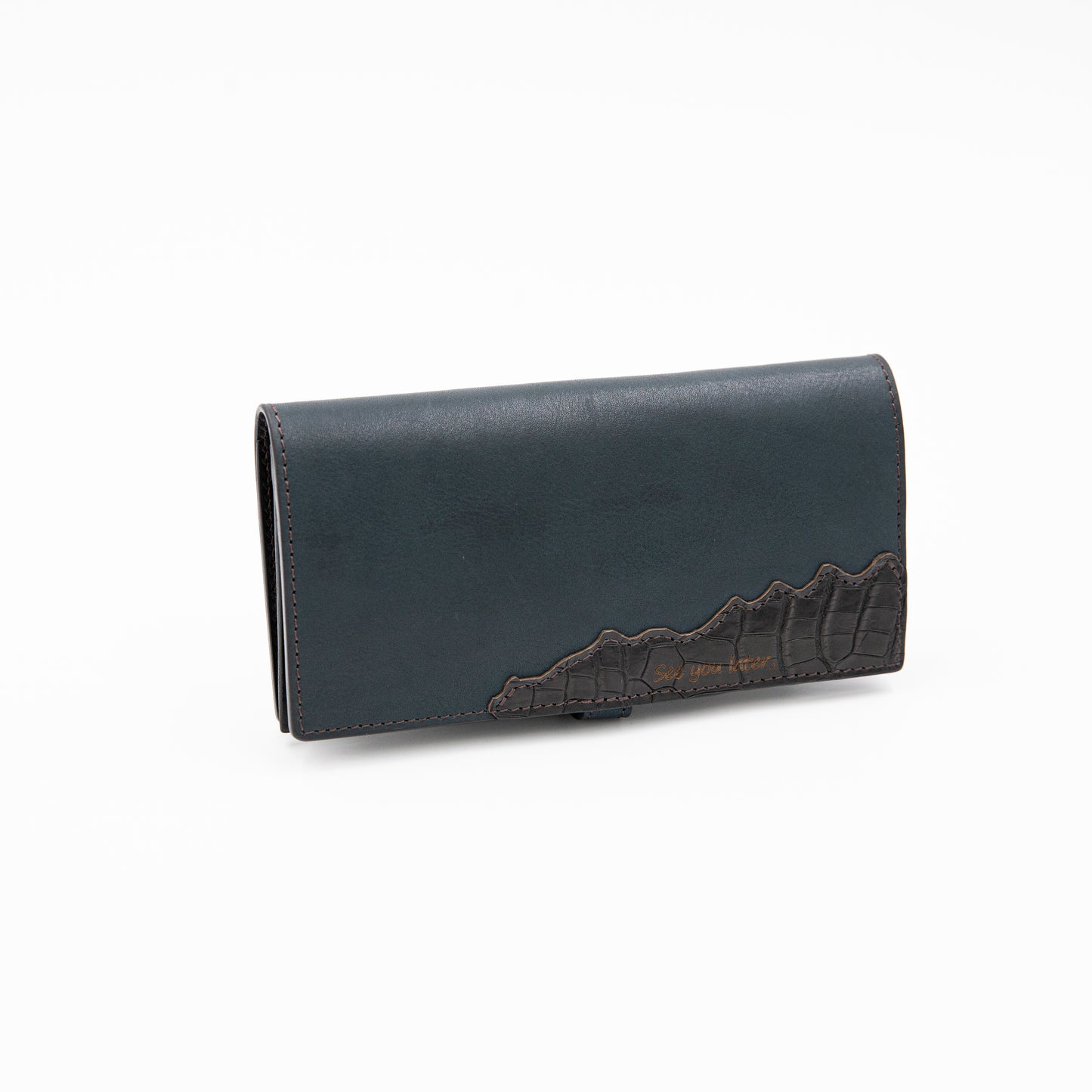 MOQUIP LONG WALLET see you NAVY