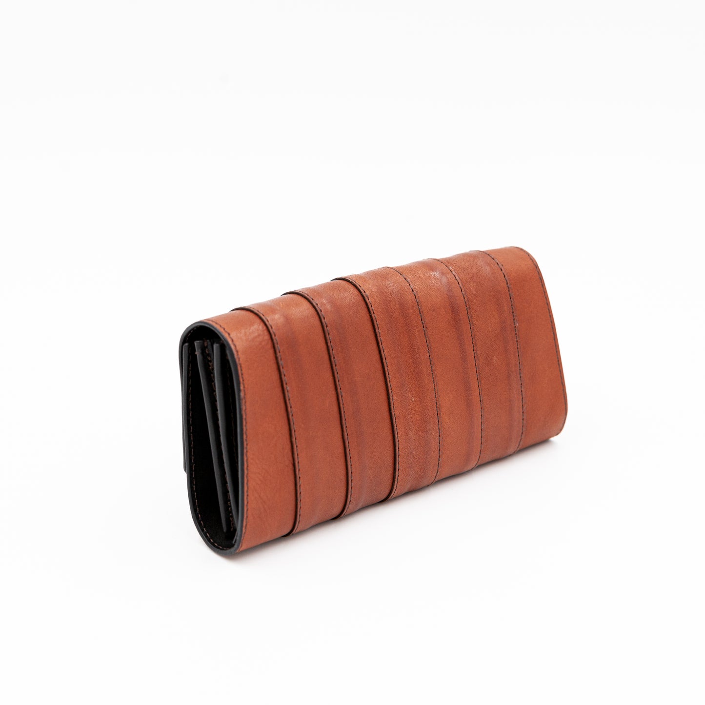 MOQUIP CLUTCH WALLET Galuchat TERRACOTTA
