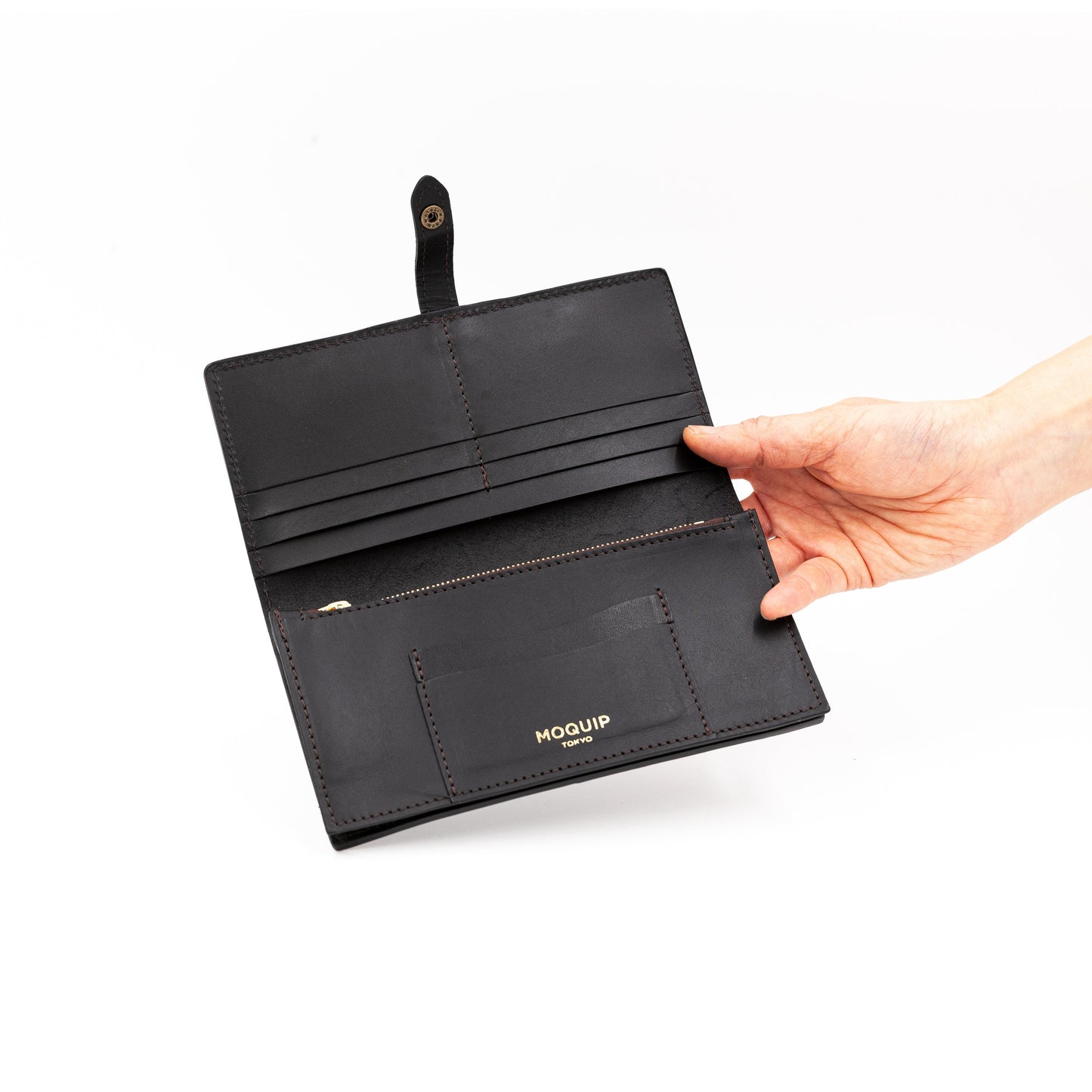 MOQUIP LONG WALLET see you NAVY