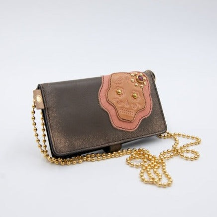 ATSU×MOQUIP MOBILE CASE moni KHAKI-M