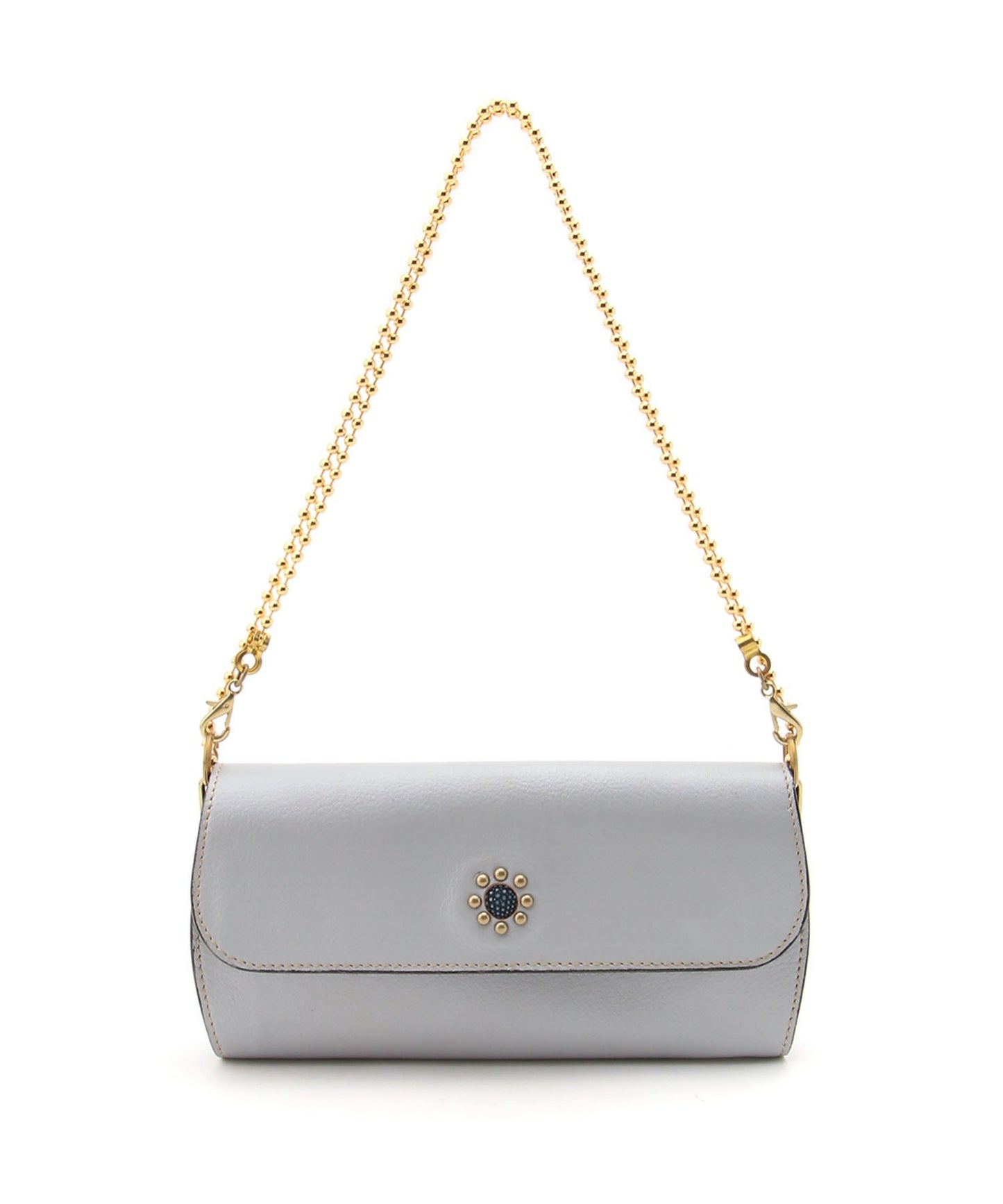 MOQUIP CLUTCH WALLET drop pigment ICE SILVER