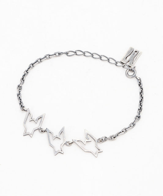 MOQUIP BRACELET pied de poule SILVER