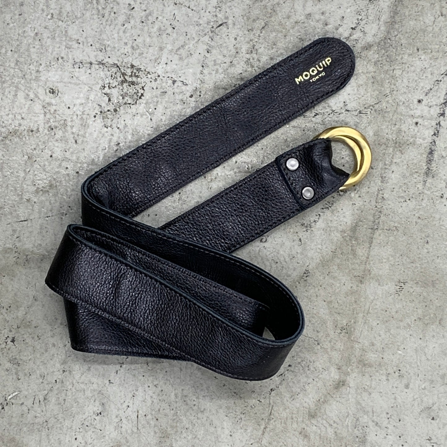 MOQUIP BELT drop BLACK