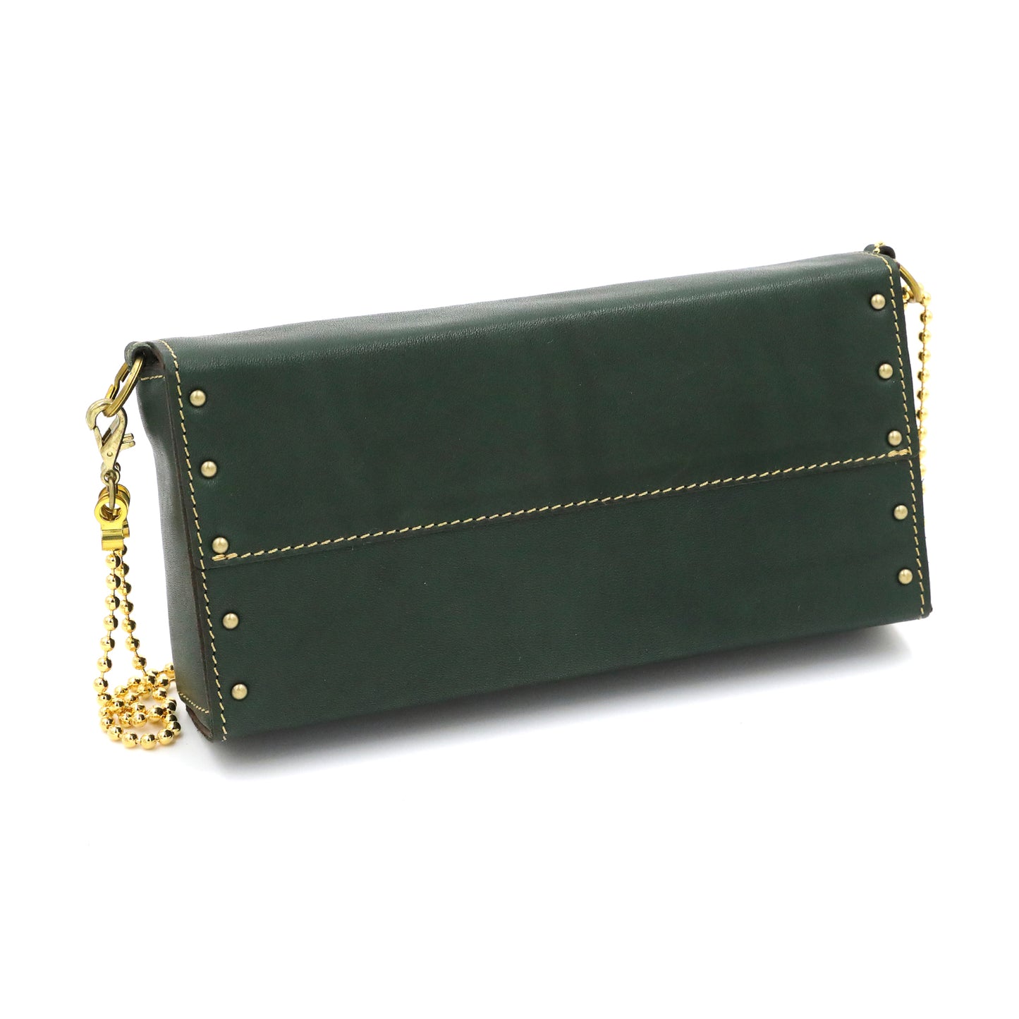 MOQUIP CLUTCH BAG envelope GREEN