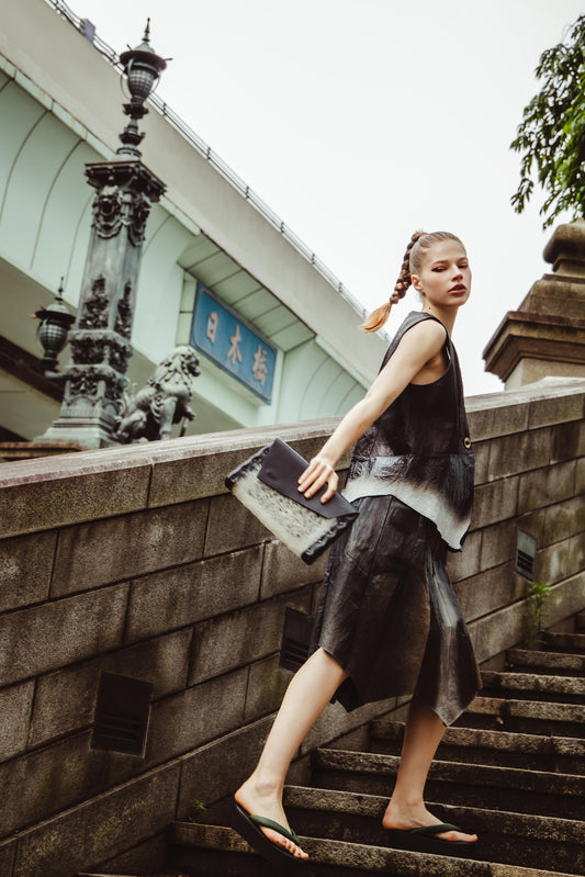 MOQUIP SKIRT shade BLACK