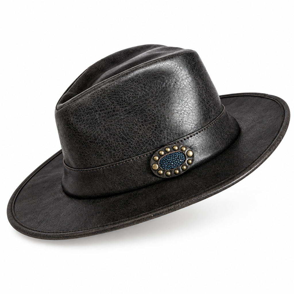 MOQUIP COWGIRL HAT Horsehide D. BROWN