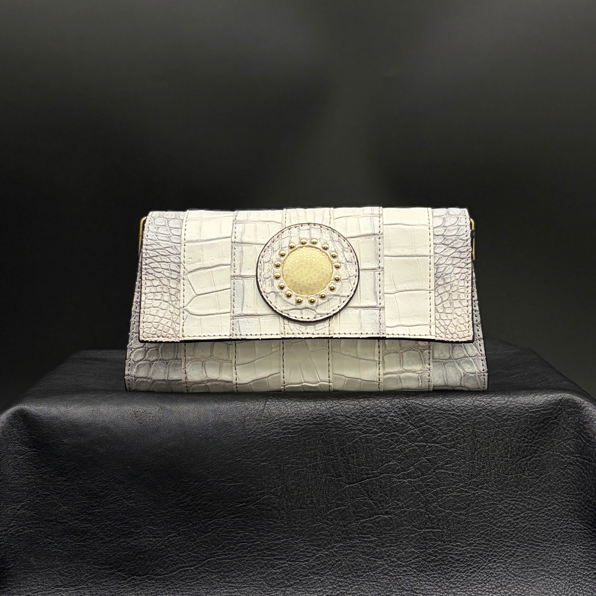 MOQUIP CROCODILE clutch wallet HIMALAYA