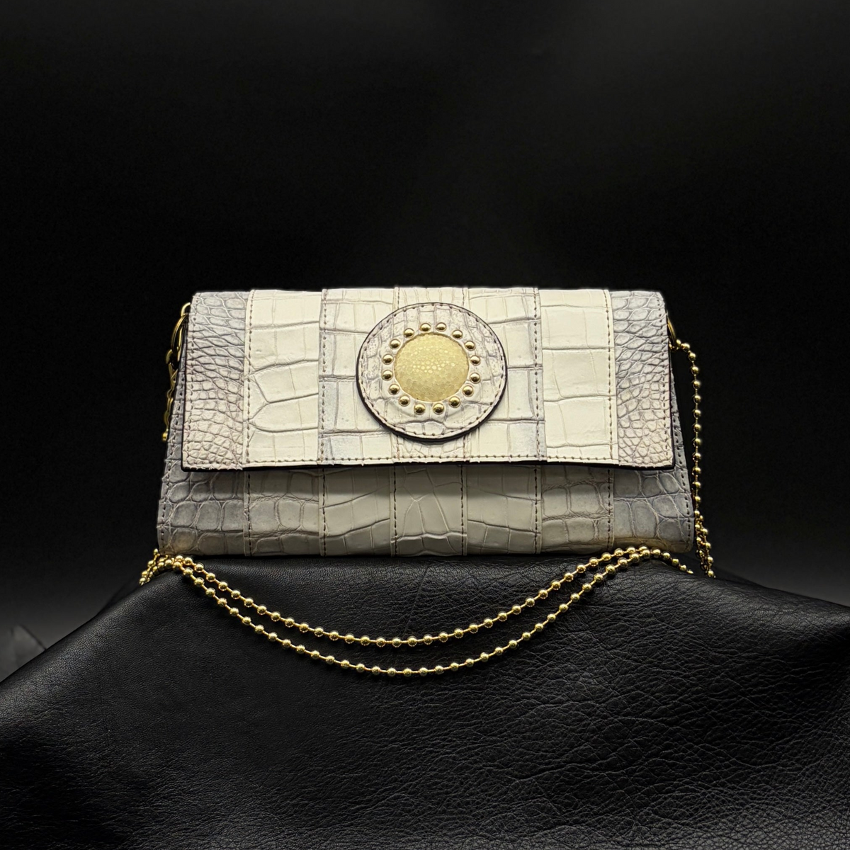 MOQUIP CROCODILE clutch wallet HIMALAYA