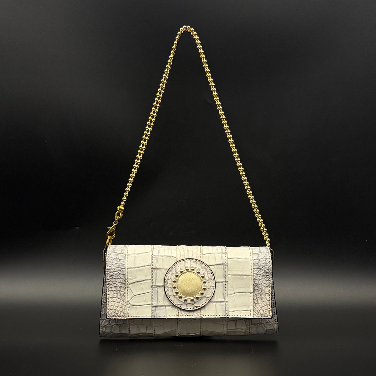 MOQUIP CROCODILE clutch wallet HIMALAYA