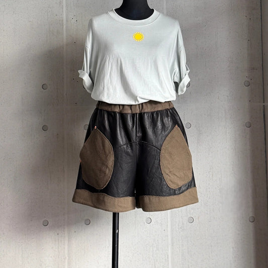 MOQUIP SHORTS oh deer! BLACK