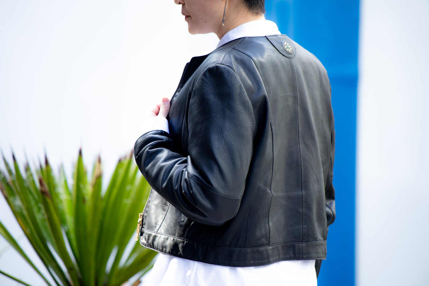 MOQUIP JACKET drop BLACK