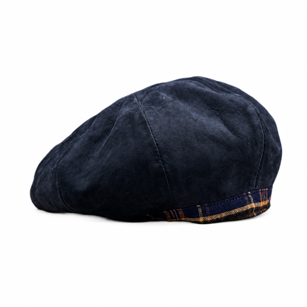 MOQUIP nubuck beret D. NAVY